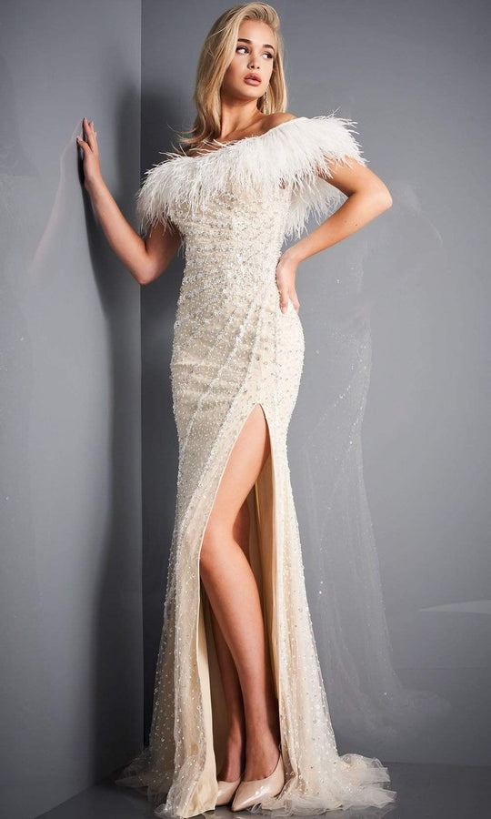 Simple White Chiffon and Lace Long Women Party Dress, Beautiful White –  Cutedressy
