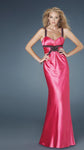 Sophisticated Sheath Beaded Open-Back Pleated Sweetheart Empire Waistline Sheath Dress