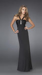 Tall Ruched Empire Waistline Sheath General Print Collared Sweetheart Sleeveless Metallic Sheath Dress/Evening Dress