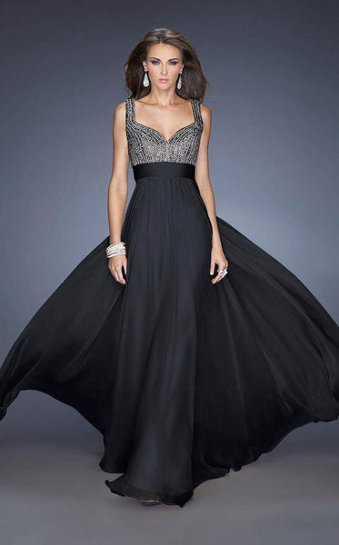 A-line Chiffon Sweetheart Floor Length Natural Waistline Sleeveless Thick Straps Gathered Fitted Back Zipper Dress With a Ribbon and Rhinestones and Pearls