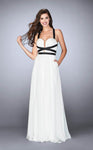 Floor Length Sweetheart Natural Waistline Full-Skirt Pocketed Shirred Evening Dress/Prom Dress