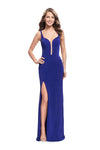 Sexy Jersey Plunging Neck Sweetheart Natural Waistline Sheer Open-Back Racerback Slit Back Zipper Fitted Floor Length Short Sheath Sheath Dress/Evening Dress