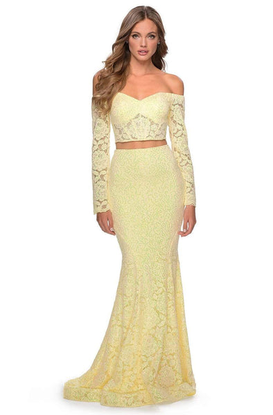 Back Zipper Sequined Open-Back Lace Corset Natural Waistline Long Sleeves Off the Shoulder Sweetheart Floor Length Mermaid Dress with a Brush/Sweep Train