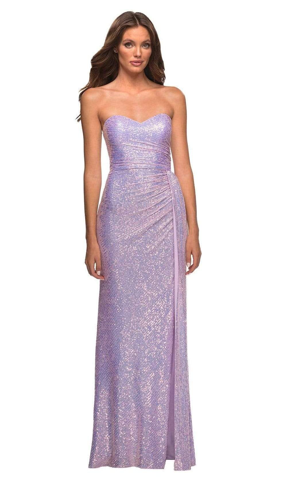 La Femme - 30497 Sweetheart Sequin Sheath Dress
