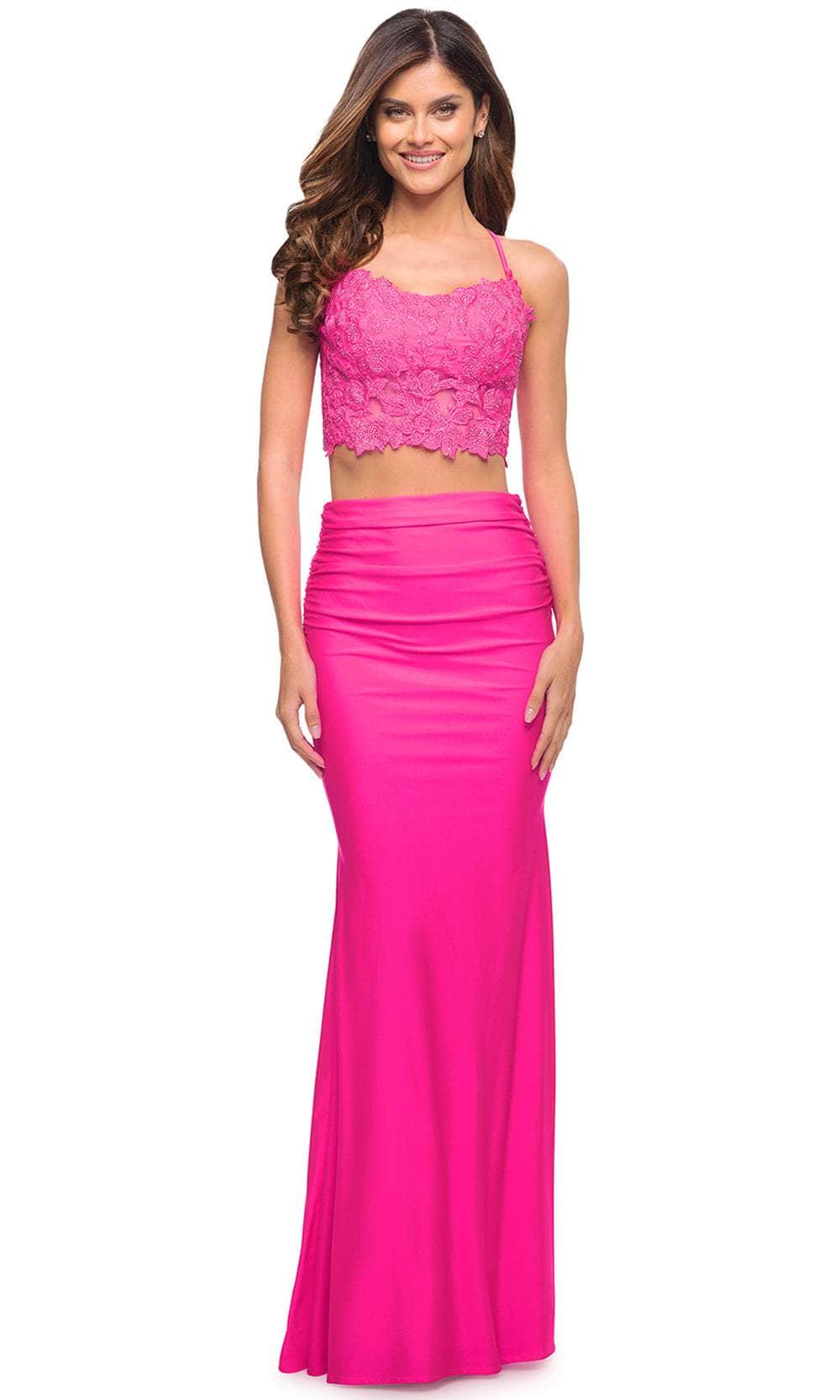 La Femme 30614 - Two Piece Prom Dress
