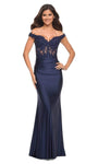 Floor Length Natural Waistline Off the Shoulder Open-Back Ruched Beaded Illusion Back Zipper Sheath Sheath Dress/Prom Dress with a Brush/Sweep Train