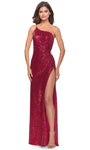 Sexy Ruched Cutout Sequined Asymmetric Open-Back Slit Natural Waistline Spaghetti Strap Sheath Sheath Dress/Prom Dress with a Brush/Sweep Train