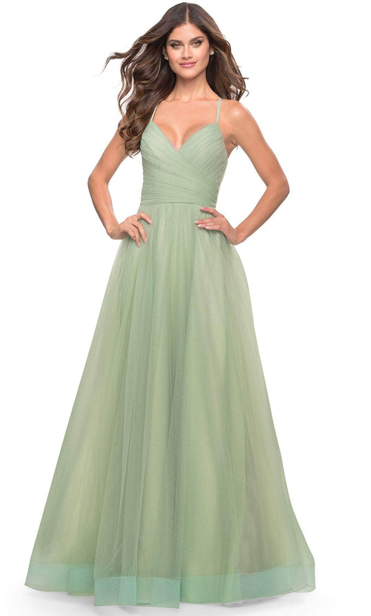 Amazon.com: Gardenwed Women's Cocktail Party Dress Hi-Lo Ruffle Sleeve Sage  Green Semi Formal Fit and Flare Prom Fall Wedding Guest Dresses Light Green  XL : Clothing, Shoes & Jewelry