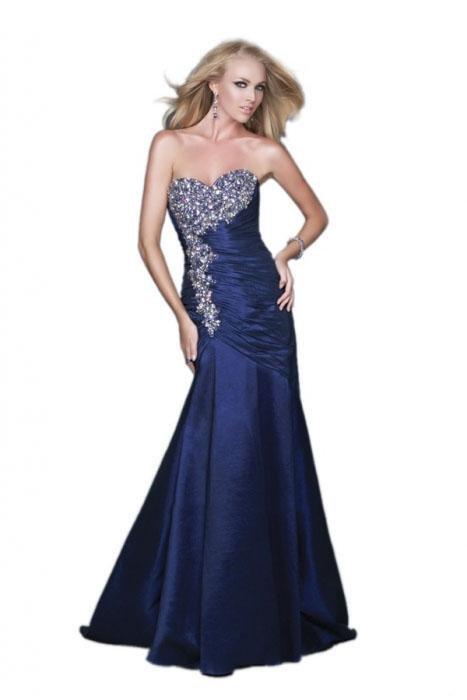 La Femme Gigi - 16226 Long Trumpet Gown with Jeweled Bodice
