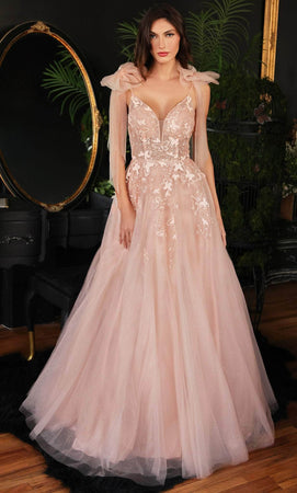 Ladivine A-Line Evening Gown