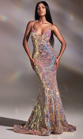 Ladivine Mermaid Evening Gown