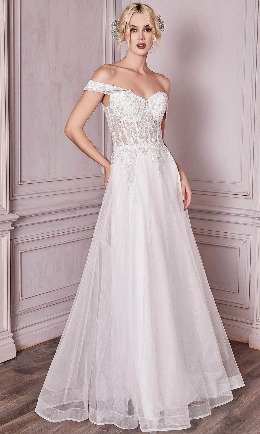 Ladivine Bridal CD961W - A-line Wedding Gown
