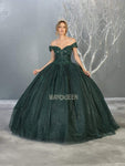 Off the Shoulder Pleated Fitted Floor Length Basque Corset Waistline Dress