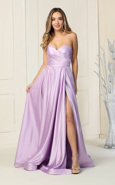 Sexy A-line Strapless Open-Back Slit Back Zipper Pocketed Gathered Draped Ruched Natural Waistline Cocktail Sweetheart Homecoming Dress/Bridesmaid Dress/Prom Dress/Wedding Dress with a Brush/Sweep Tra