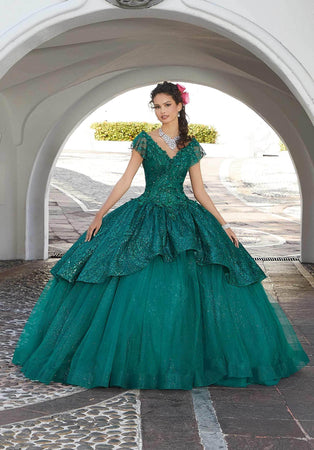 Mori Lee Embellished Quinceanera Gown