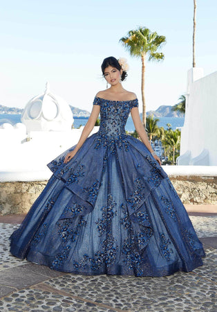 Mori Lee Off-Shoulder Quinceanera Dress