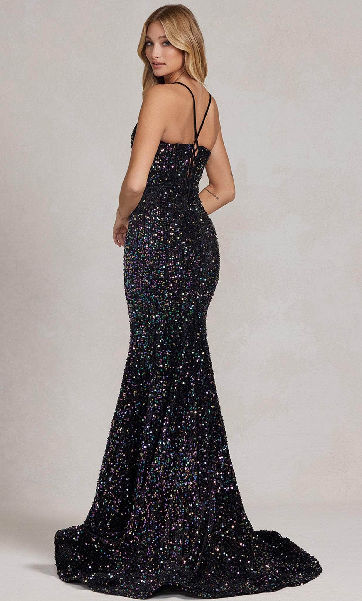 Nox Anabel C1109 - Sequin Mermaid Prom Dress#N#– Couture Candy