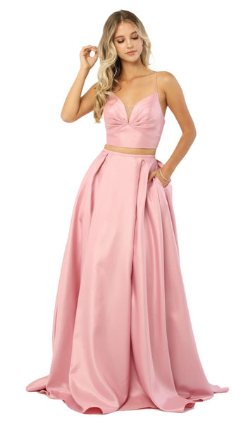 A-line Pleated Mesh Sheer Pocketed Banding Back Zipper Floor Length Sleeveless Spaghetti Strap Polyester Natural Waistline Full-Skirt Sweetheart Party Dress with a Brush/Sweep Train