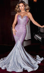 Strapless Natural Waistline Sweetheart Sequined Fitted Beaded Back Zipper Mermaid Party Dress with a Brush/Sweep Train