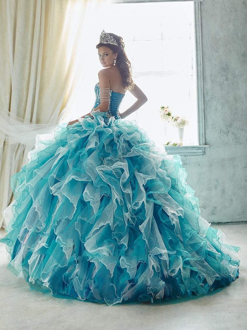 Quinceanera Collection - 26811 Beaded Gown With Removable Skirt
