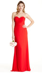Strapless Floor Length Sweetheart Ruched Fitted Natural Waistline Sheath Sheath Dress/Evening Dress/Prom Dress