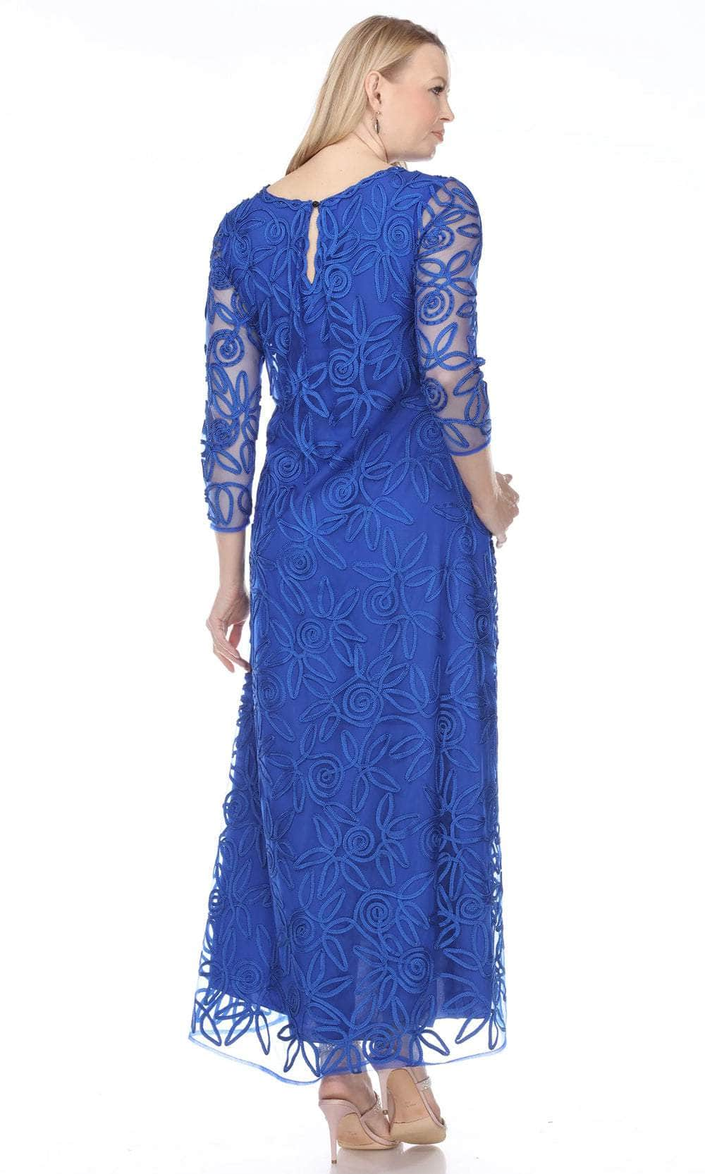 Soulmates 1618 - Lace Long Evening Dress – Couture Candy