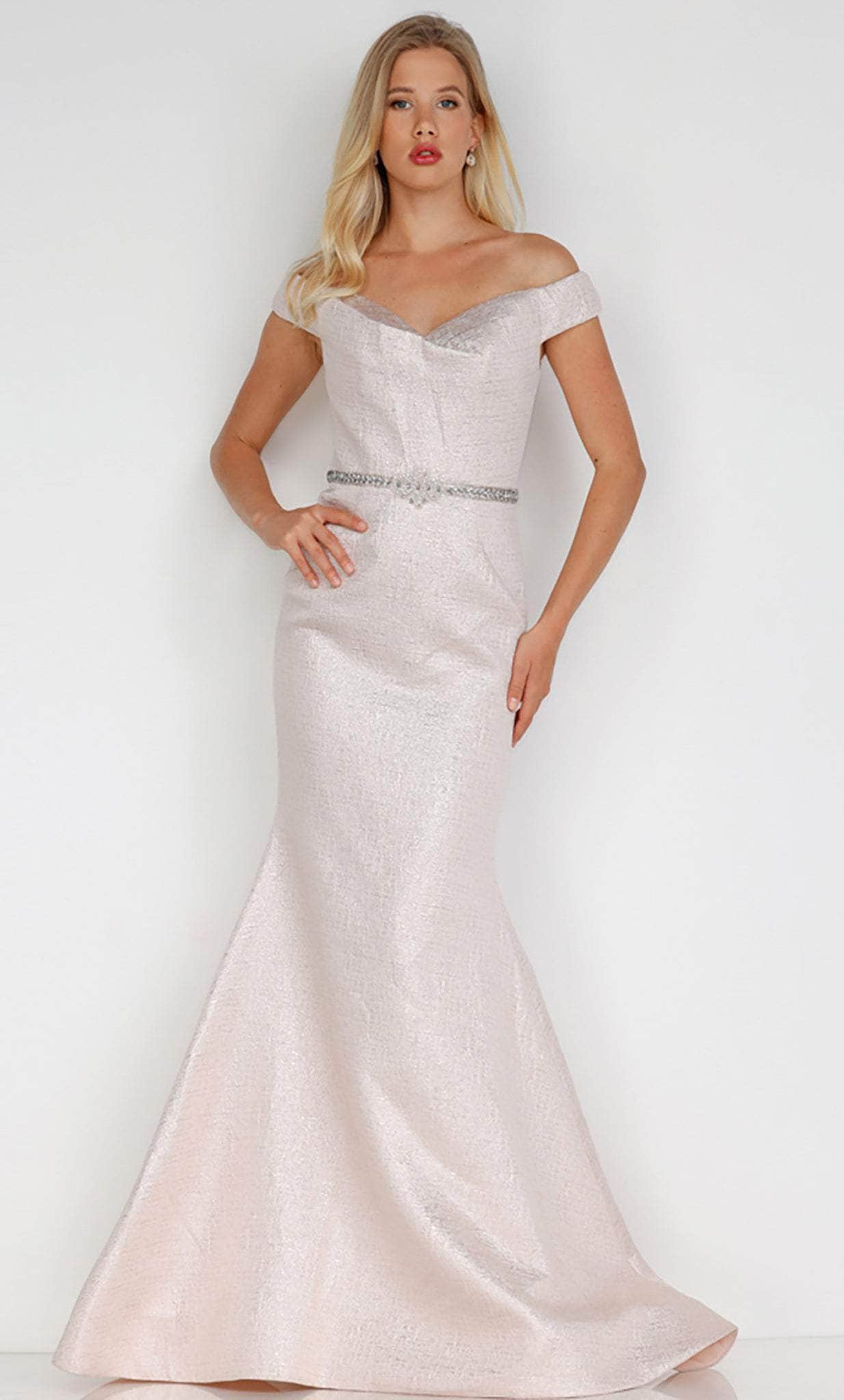 Terani Couture 231E0311 - Off The Shoulder Trumpet Gown
