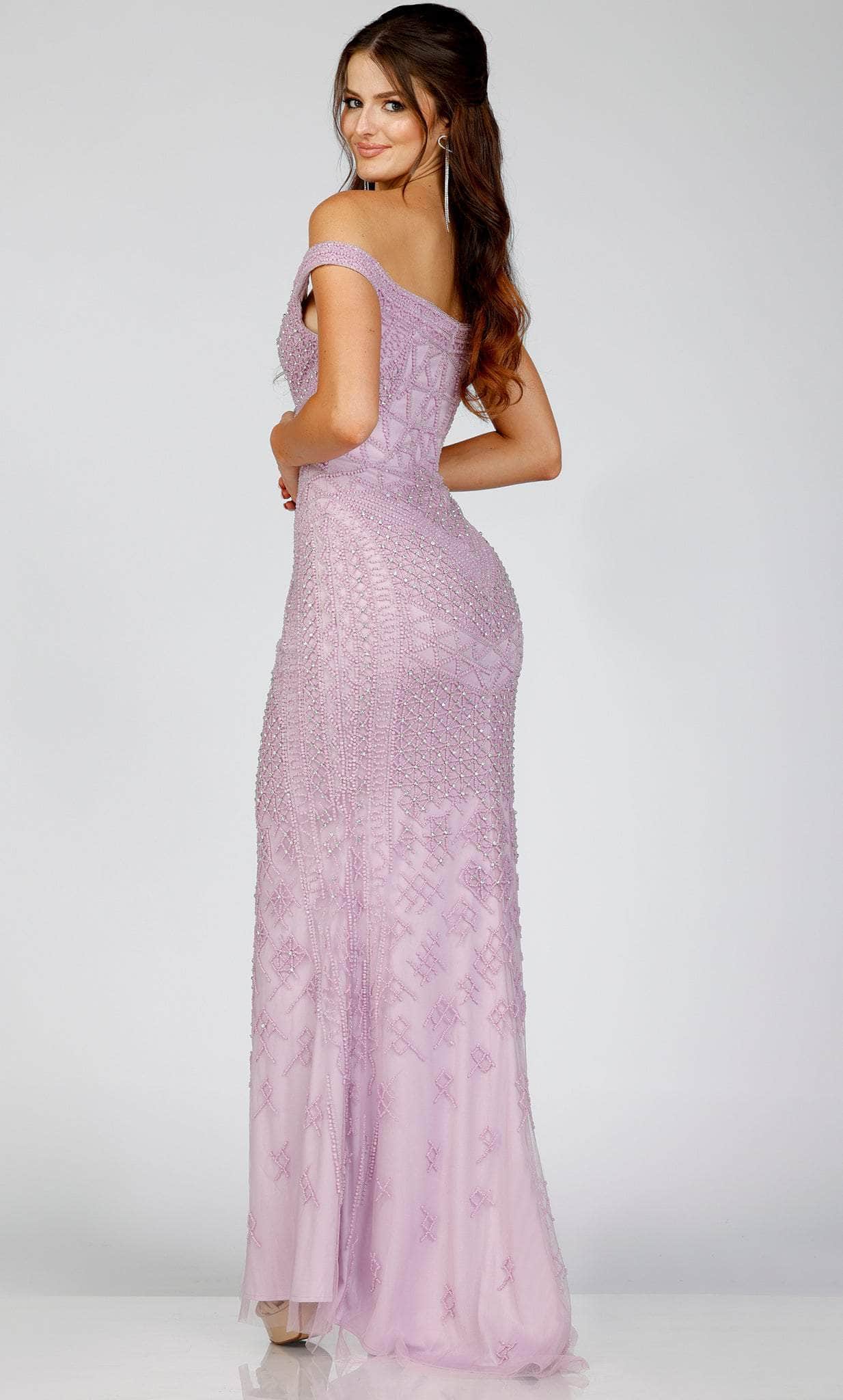 Terani Couture 231GL0411 - Off-Shoulder Mermaid Evening Dress
