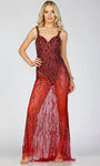 Crystal Sheer Beaded Sweetheart Sheath Natural Waistline Tulle Tank Sheath Dress/Prom Dress with a Brush/Sweep Train