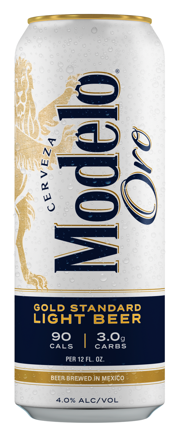 Modelo Oro Light Lager 24oz Can – Mission Wine & Spirits