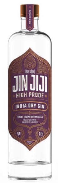 Jin Jiji High Proof India Dry Gin 114 Proof 750ml