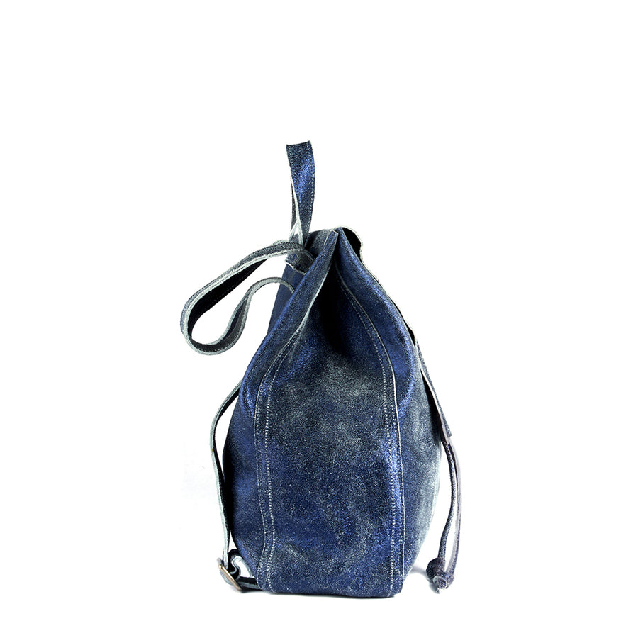 METALLIC DISTRESS DOUBLE FACED BONNIE BACKPACK – traceytanner