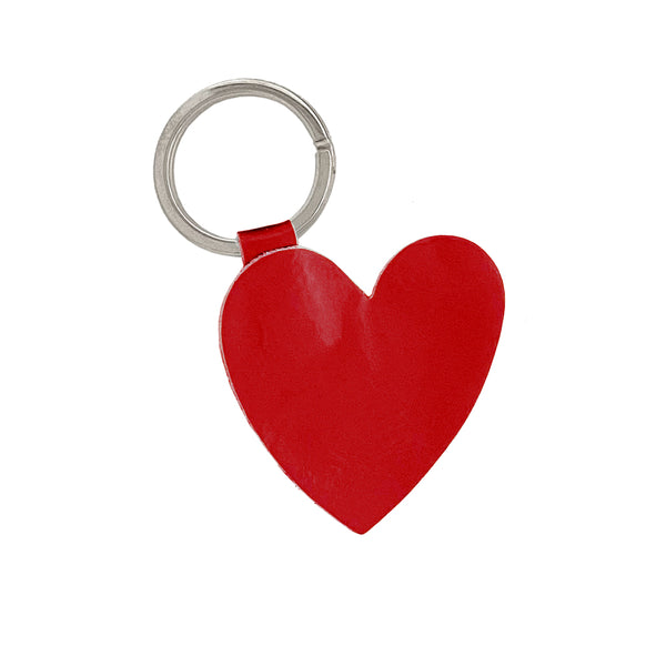 SPARKLE HEART KEYRING AND CLIP
