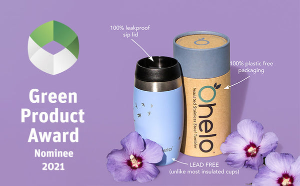 Ohelo reusable coffee cup is award nominated in Green Product Award 2021