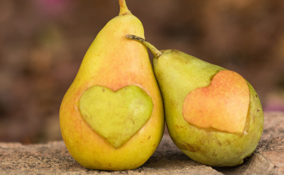 Plastic free pears