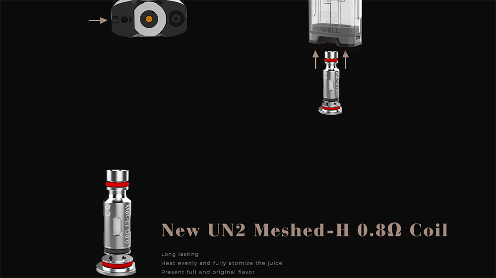 Uwell Caliburn G 690mAh Pod System Starter Kit With 2ML Refillable Pod