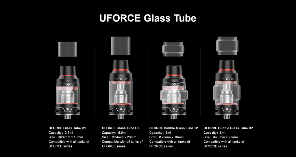 UFORCE Replacement Glass