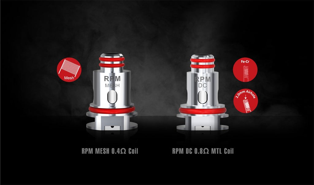 SMOK RPM Lite 1250mAh Pod System Starter Kit With 3.2ML Refillable RPM Pod