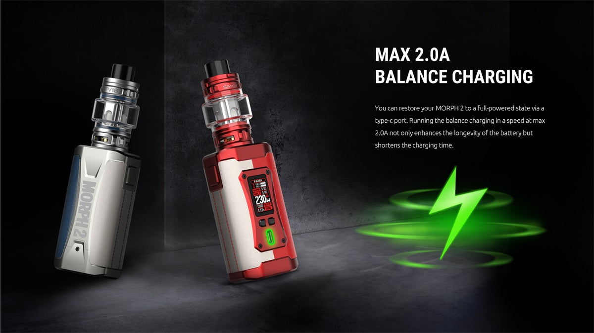 SMOK-MORPH-2-230W-18650-Starter-Kit-With-Refillable-7.5ML-TFV18-Tank-SmokTech