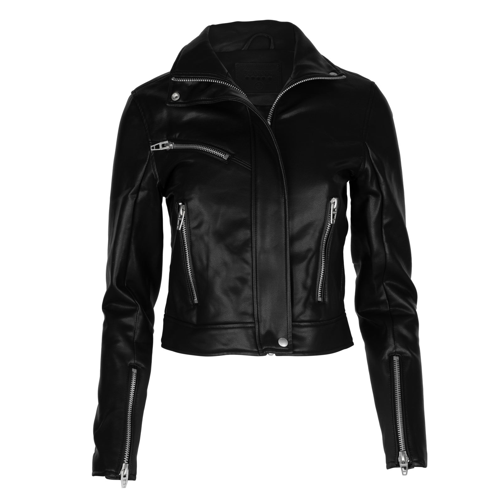 BlankNYC Faux Leather Moto Jacket Black – Chadwick & Madison