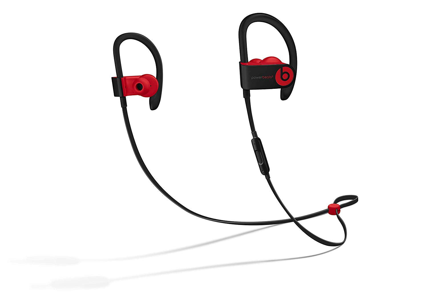 red and black wireless beats