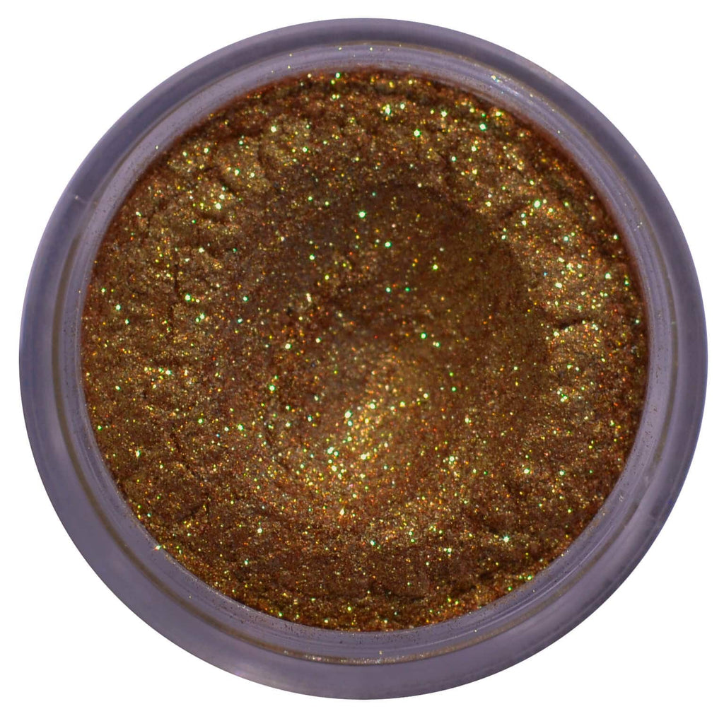 loose gold eyeshadow