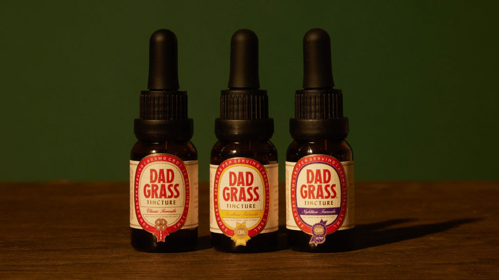 Dad Grass CBD Hemp Tinctures