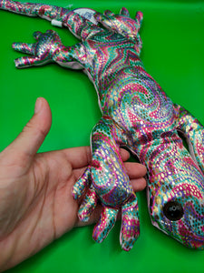 Sensory Sensations – LARGE Sparkly Weighted Creatures – Lizard
