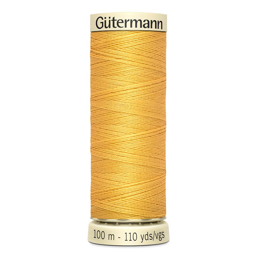 Sew All Thread 100m Reel - Colour 416 Yellow - Gutermann Sewing Thread