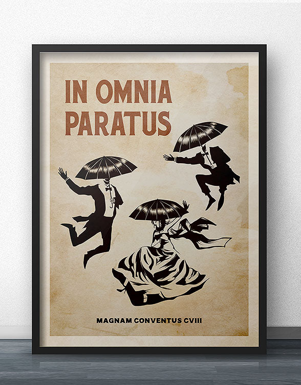 In Omnia Paratus Poster Heritage Edition Vertical Windowshopgal