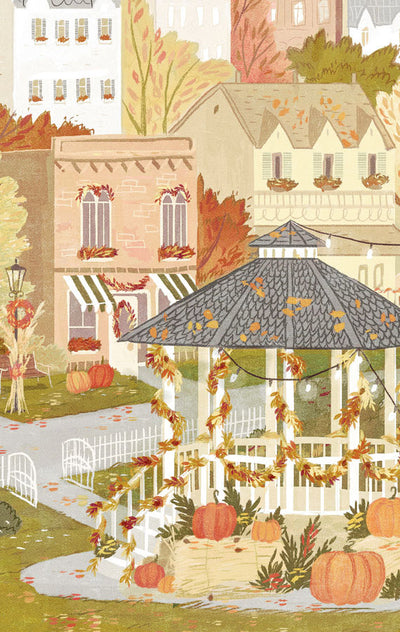 Stars Hollow "Autumn Festival" Travel Poster