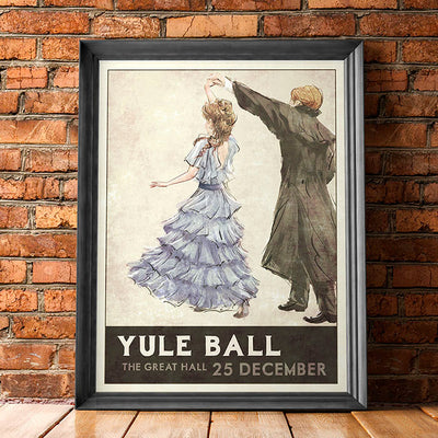 Yule Ball Poster (Blue Dress)