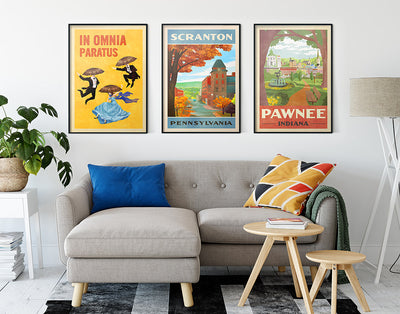 Pawnee Indiana Travel Poster