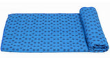Yoga blanket in blue